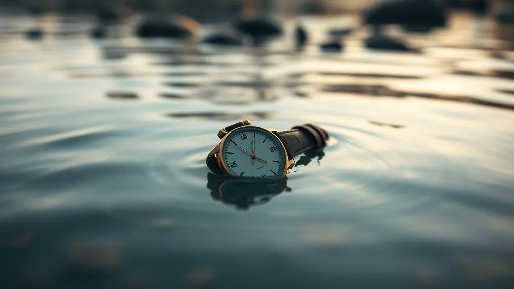 Dream symbol: old wrist watch: scenarios: Dream about Finding an Old Wrist Watch in Water