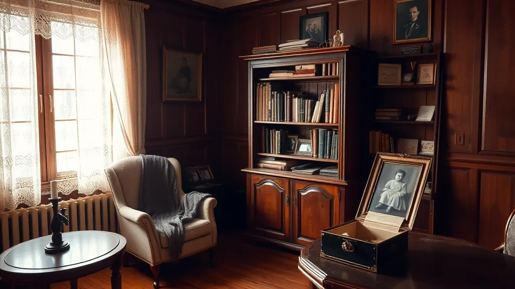 Dream symbol: older house with wood panels: scenarios: Dream of Finding Family Memories in an Older House with Wood Panels