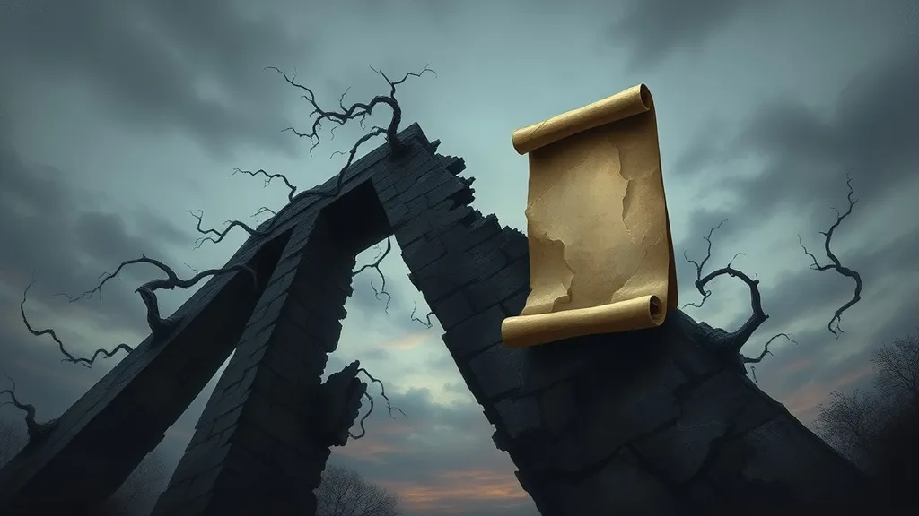 Dream symbol: ominous message: symbolism: Breakdown of Relationships or Structures