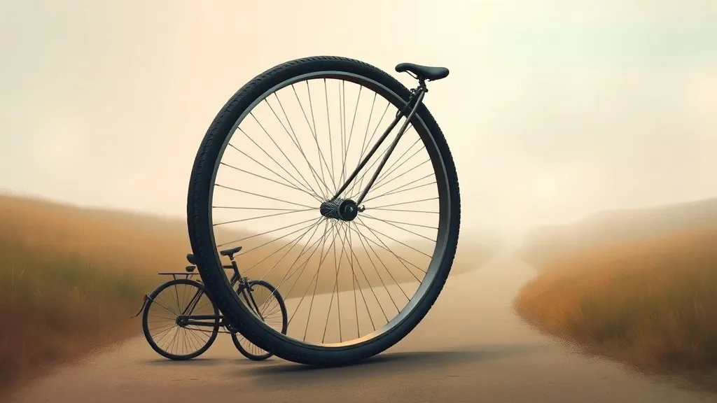 One Big Wheel Bicycle Dream Symbolism