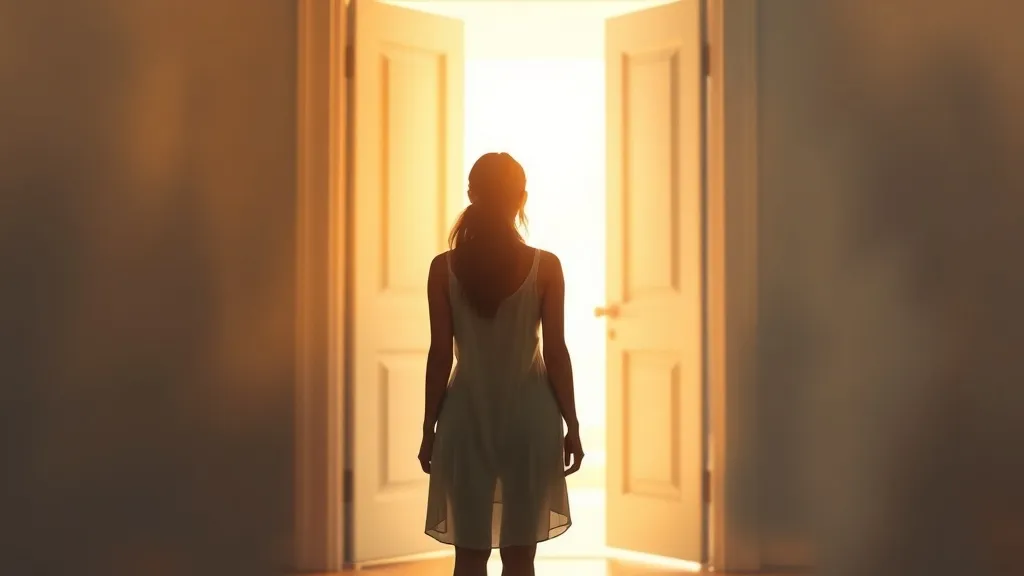 Dream symbol: lights on and doors open: symbolism: Leaving the Past Behind