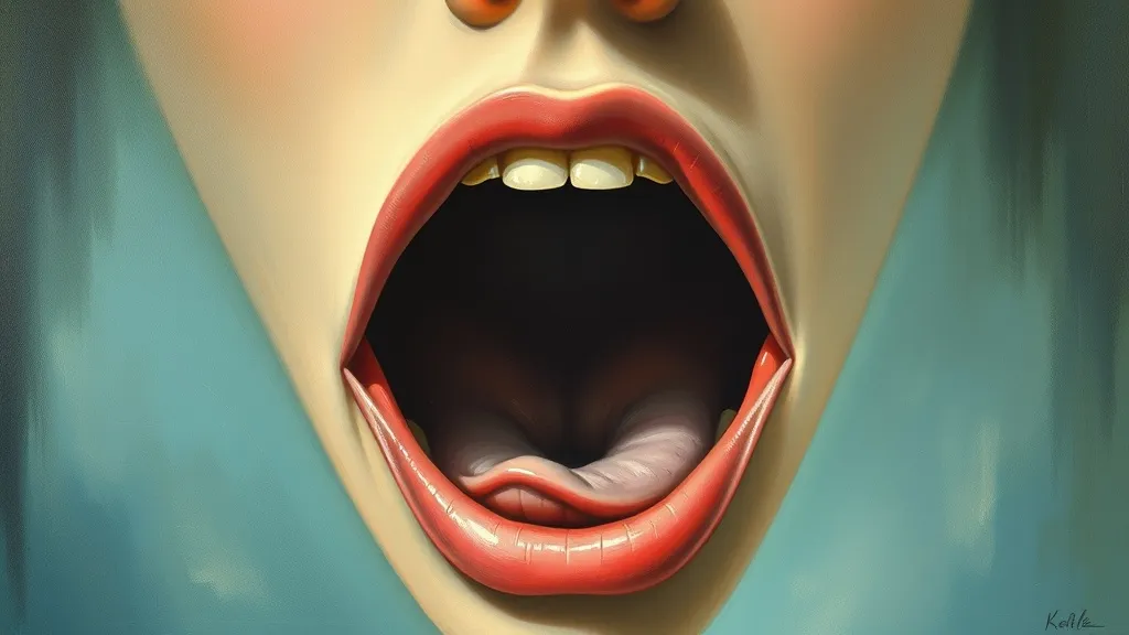 Dream symbol: open mouth: symbolism: Desire for Communication and Expression