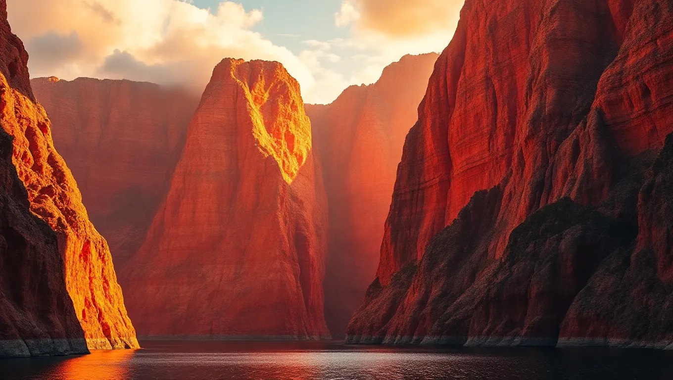 Dream symbol: orange cliffs: symbolism: Reflection of Creative Energy and Passion Dream symbol: orange cliffs: symbolism: Reflection of Creative Energy and Passion