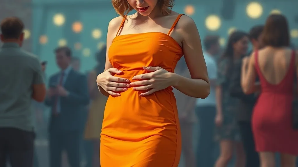 Dream symbol: orange dress: scenarios: Dream about an Orange Dress That Doesn't Fit