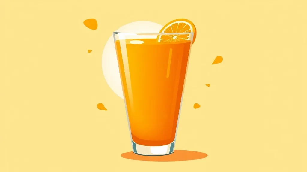 Dream symbol: orange drink: symbolism: Joy and Happiness