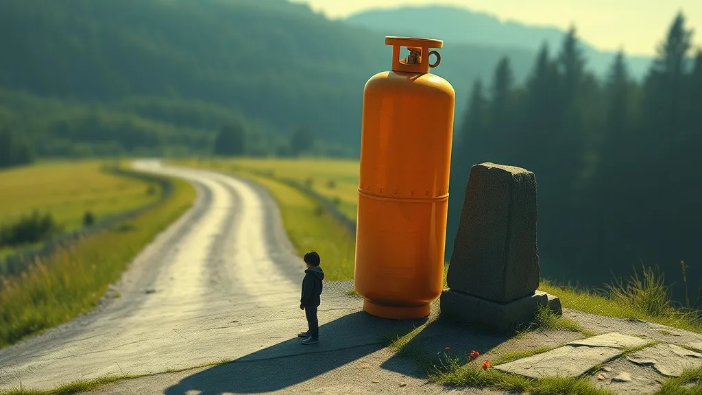 Dream symbol: orange gas cylinders: scenarios: Dreaming of buying or selling an orange gas cylinder