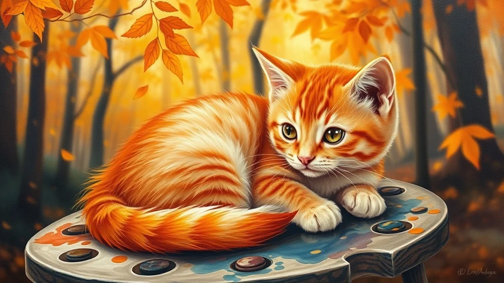 Dream symbol: orange kitten: demographics: Artists and Creative Individuals