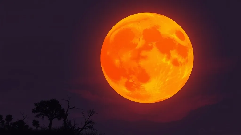 Dream symbol: orange moon: intro