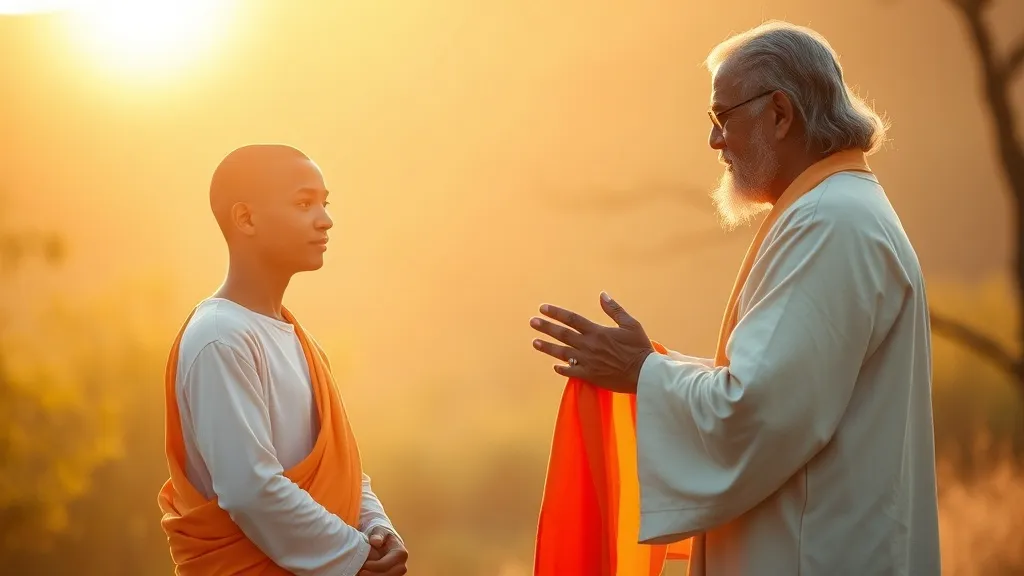 Dream symbol: orange robe: scenarios: Dream of Receiving an Orange Robe as a Gift