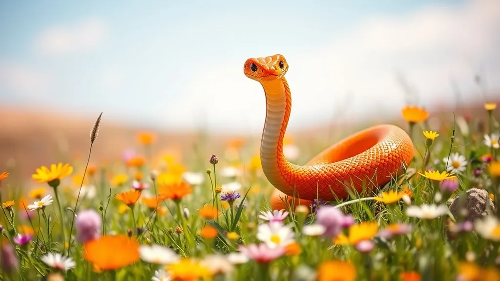 Dream symbol: orange snakes: symbolism: Dealing with Unexpected Situations Gracefully