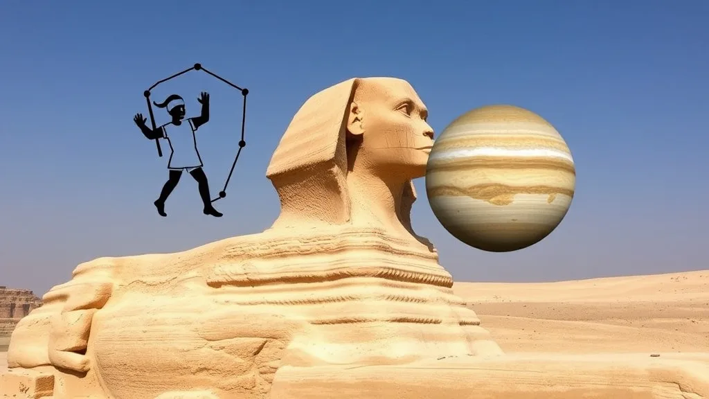Dream symbol: orion constellation: scenarios: Dream about Orion and the Sphinx