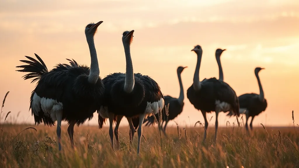 Dream symbol: ostriches or big birds: scenarios: Dream of Big Birds Singing