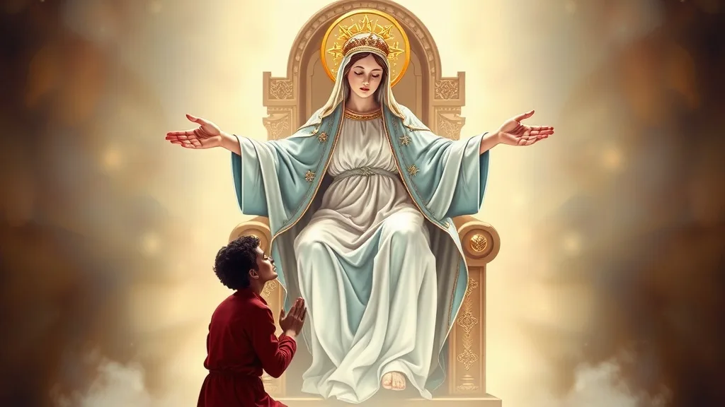 Dream symbol: our lady: symbolism: Intercession and Mediation