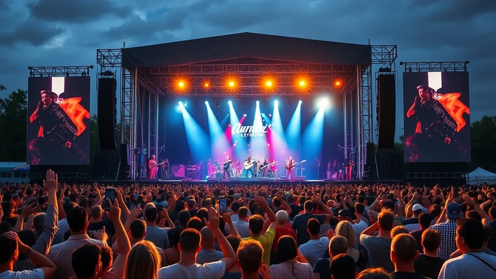 Dream symbol: outdoor event: scenarios: Dream of Outdoor Concert