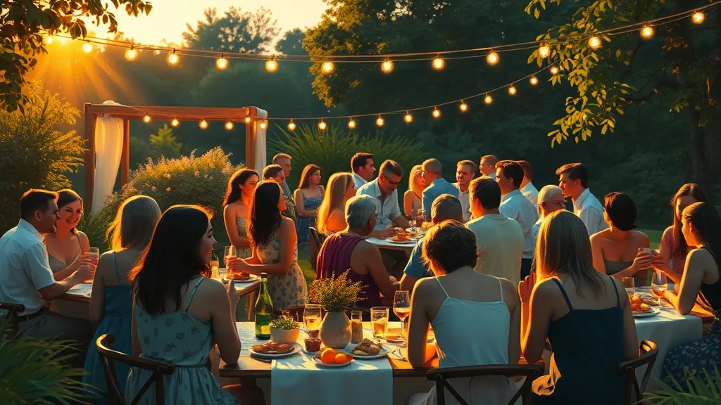 Dream symbol: outdoor party: symbolism: Shared Experiences and Community