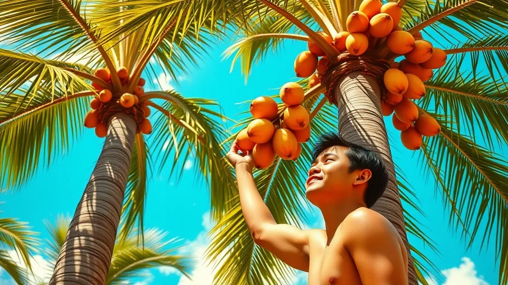 Dream symbol: palm fruit: scenarios: Dreaming of Picking Palm Fruit