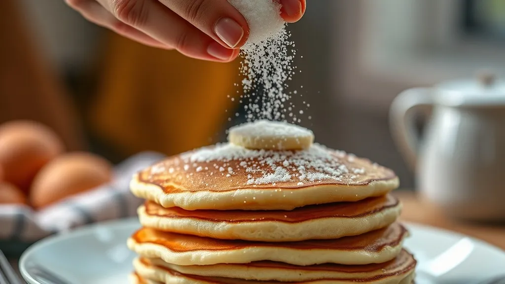 Dream symbol: plate of pancakes and sugar: scenarios: Dreaming of Making Pancakes and Adding Sugar