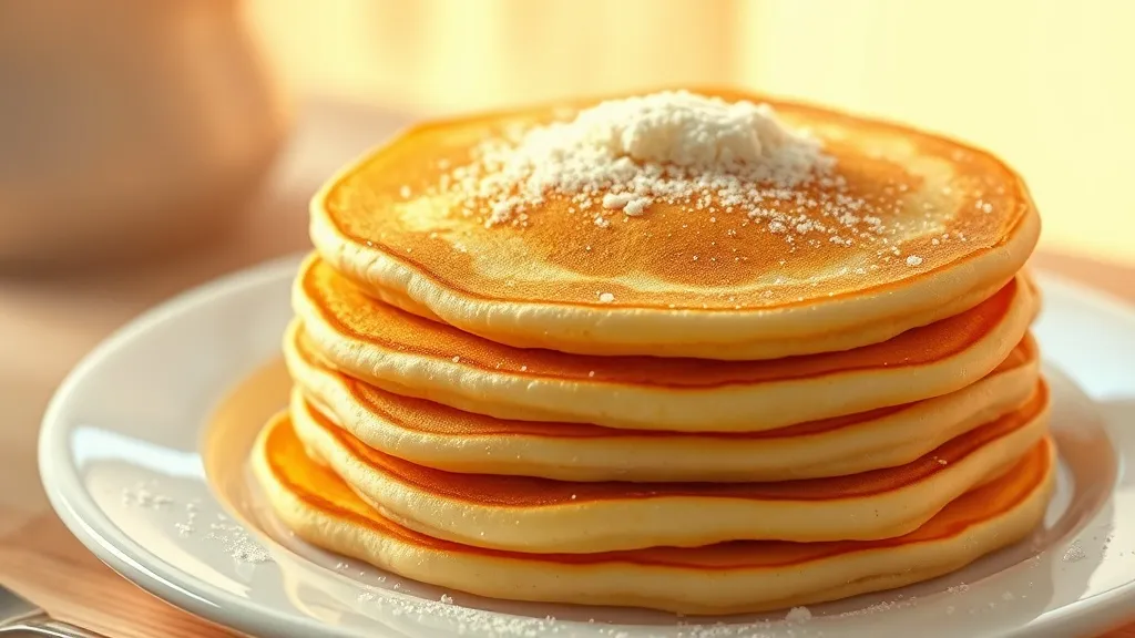 Dream symbol: plate of pancakes and sugar: symbolism: Easy Gains and Opportunities