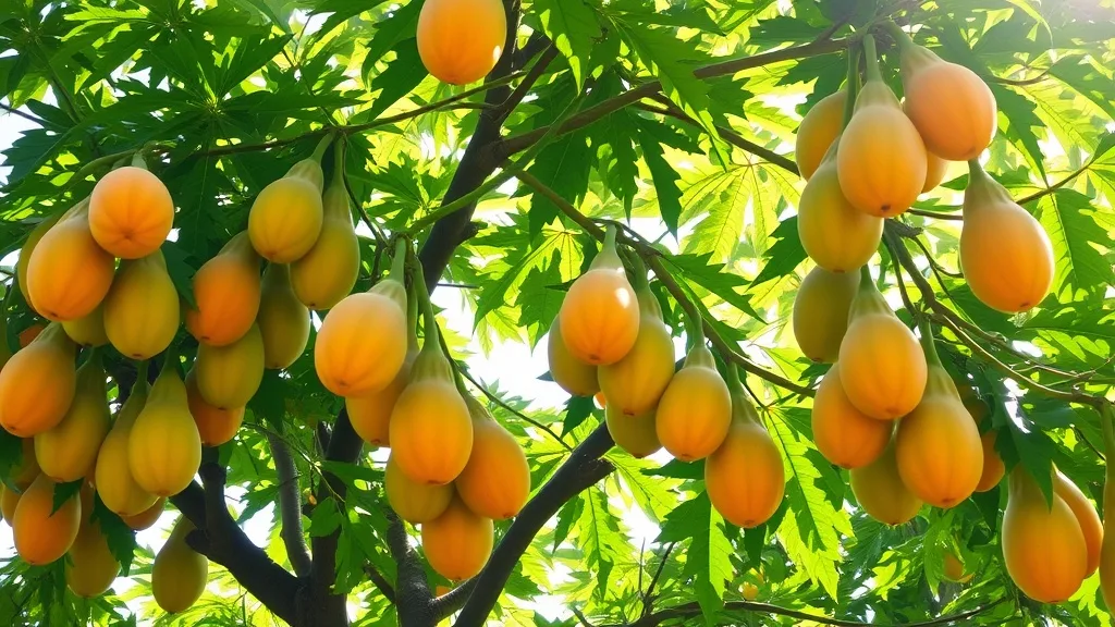 Dream symbol: papaya trees: symbolism: Health and Well-being