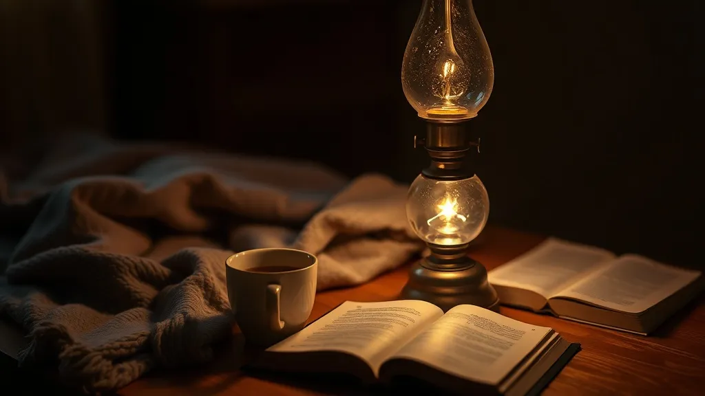 Dream symbol: paraffin lamp: symbolism: Source of Comfort and Warmth