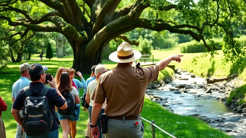 Dream symbol: park ranger: scenarios: Dream of Park Ranger Giving a Tour