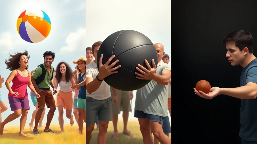 Dream symbol: passing around: scenarios: Dream of Passing Around a Ball
