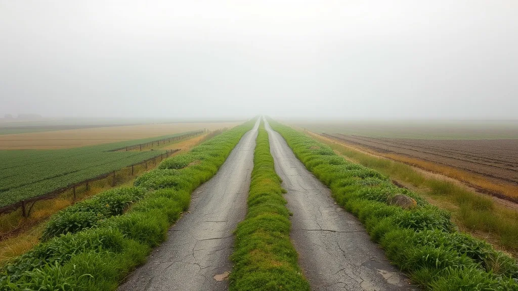 Dream symbol: pathway: scenarios: Dream About a Pathway That Ends Abruptly