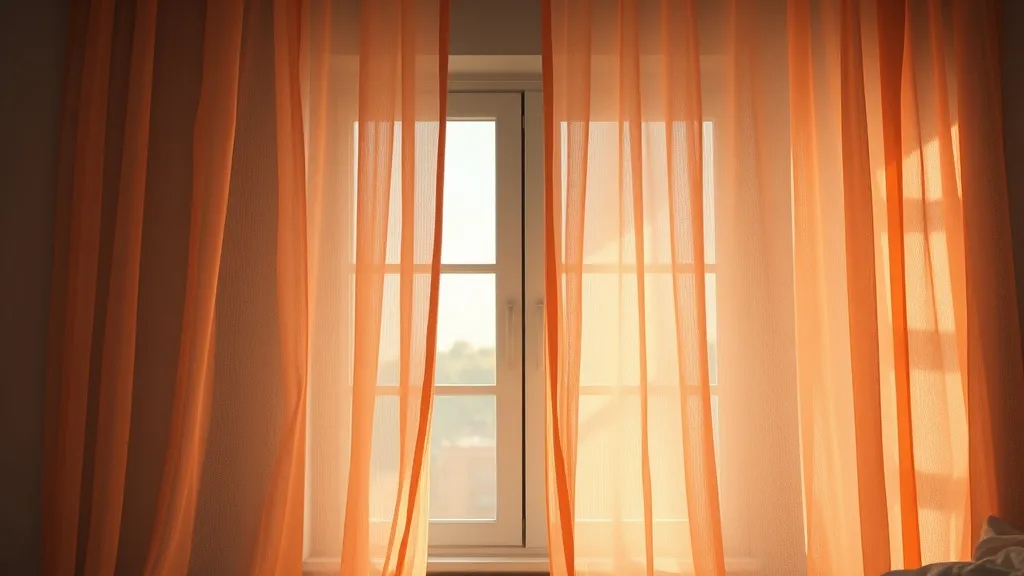 Dream symbol: peach coloured net curtains: scenarios: Dream of Peach Net Curtains and Feeling Trapped