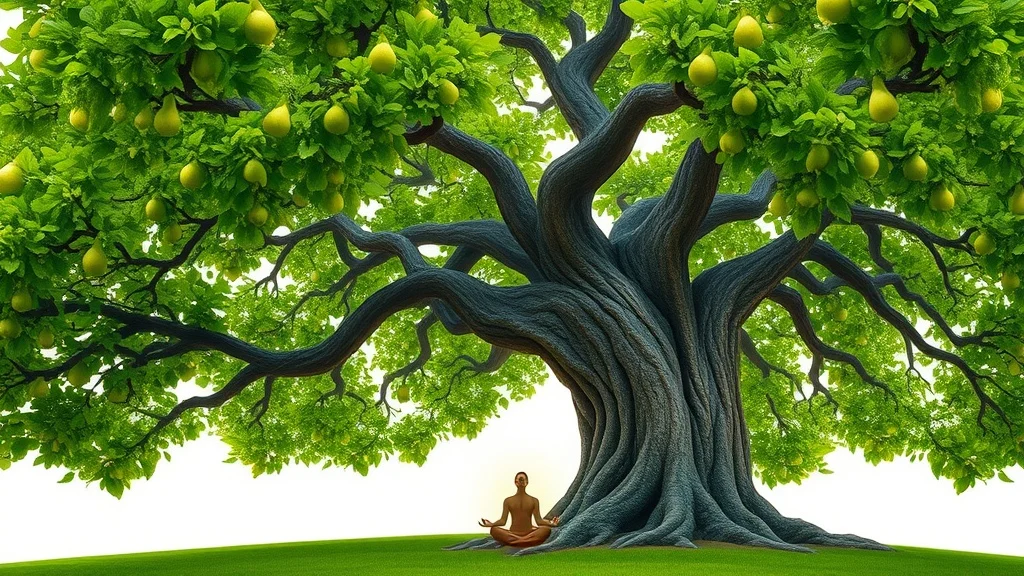 Dream symbol: pear tree: symbolism: Emotional Balance and Stability