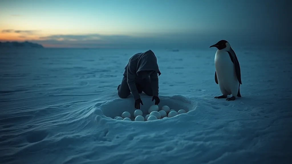 Dream symbol: penguin egg: scenarios: Dream of Stealing a Penguin Egg