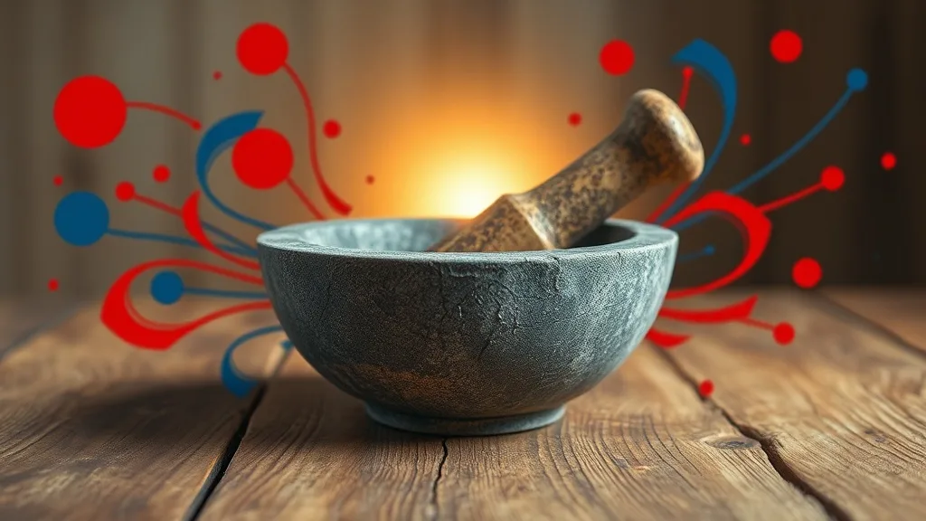 Dream symbol: pestle: symbolism: Internal Conflict and Opposition