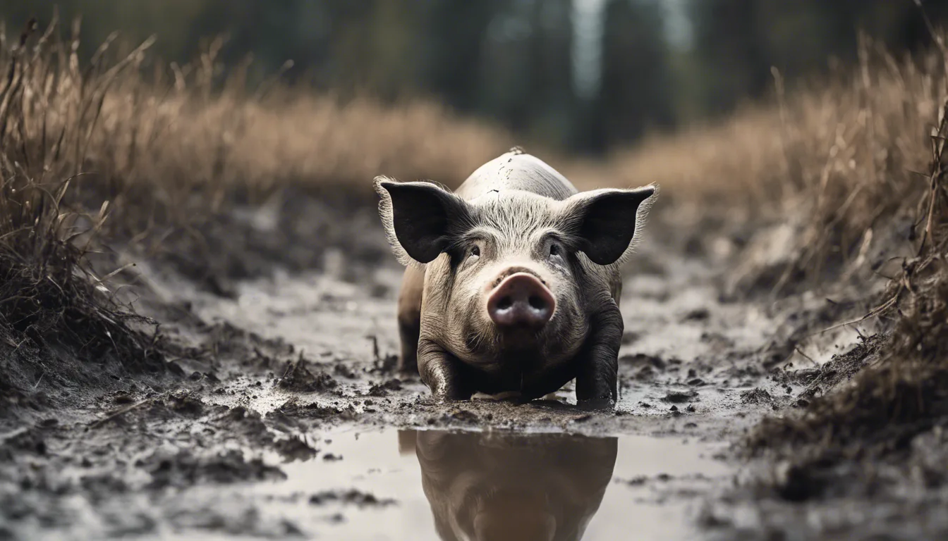 Dream symbol: pigss: scenarios: Dream of a Pig in Mud