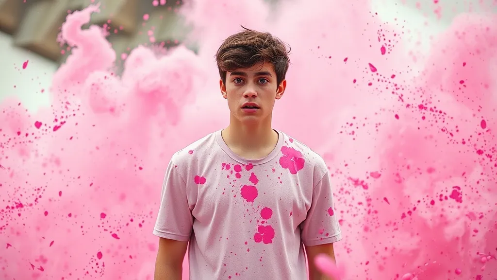 Dream symbol: pink accident-like stuff: demographics: Young Adults and Pink Accident Dreams