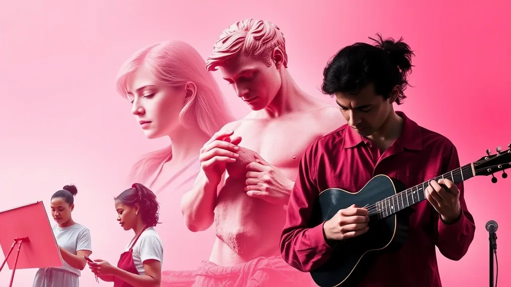 Dream symbol: pink background: demographics: Artists and Pink Background Dreams