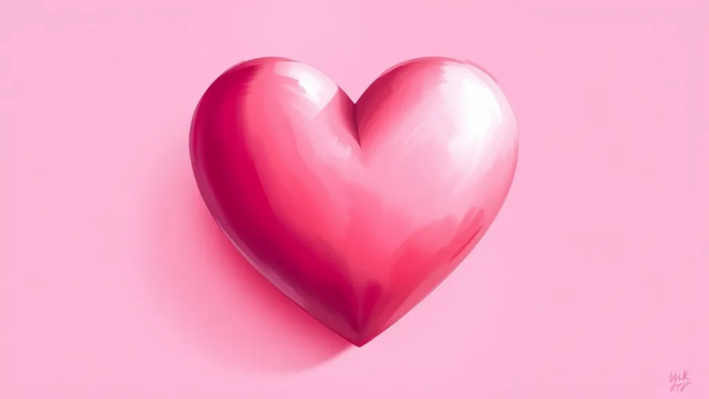 Dream symbol: pink background: scenarios: Dream of a Pink Heart