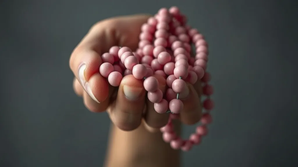 Dream symbol: pink beads: scenarios: Dream of Pink Beads and Negative Emotions: Stress or Anxiety