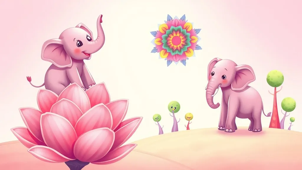 Dream symbol: pink elephants: symbolism: Unique Perspectives and Individuality