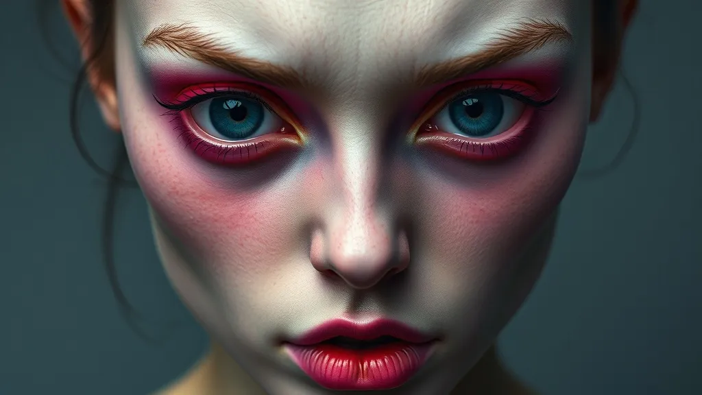Dream symbol: pink eyes and mouth: demographics: People with Anxiety or Stress