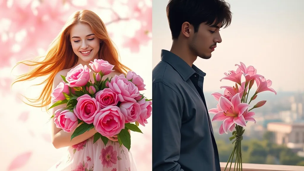 Dream symbol: bouquet of pink flowers: demographics: Pink Flower Dreams: A Gender Perspective