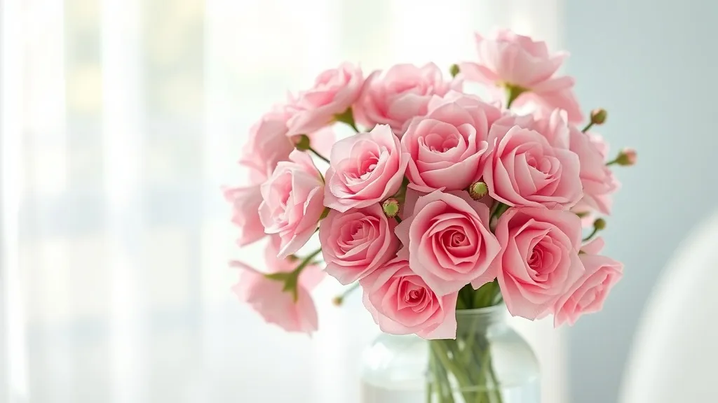 Dream symbol: bouquet of pink flowers: scenarios: Dreaming of a Bouquet of Pink Flowers in a Vase