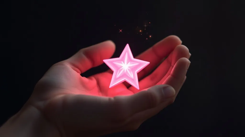 Dream symbol: pink glowing star: scenarios: Dream of Holding a Pink Glowing Star in Your Hand