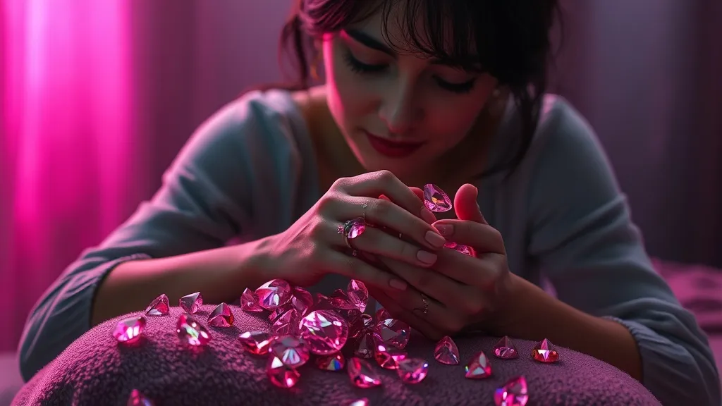 Dream symbol: pink rhinestones: scenarios: Dream of Pink Rhinestones Representing a Specific Emotion
