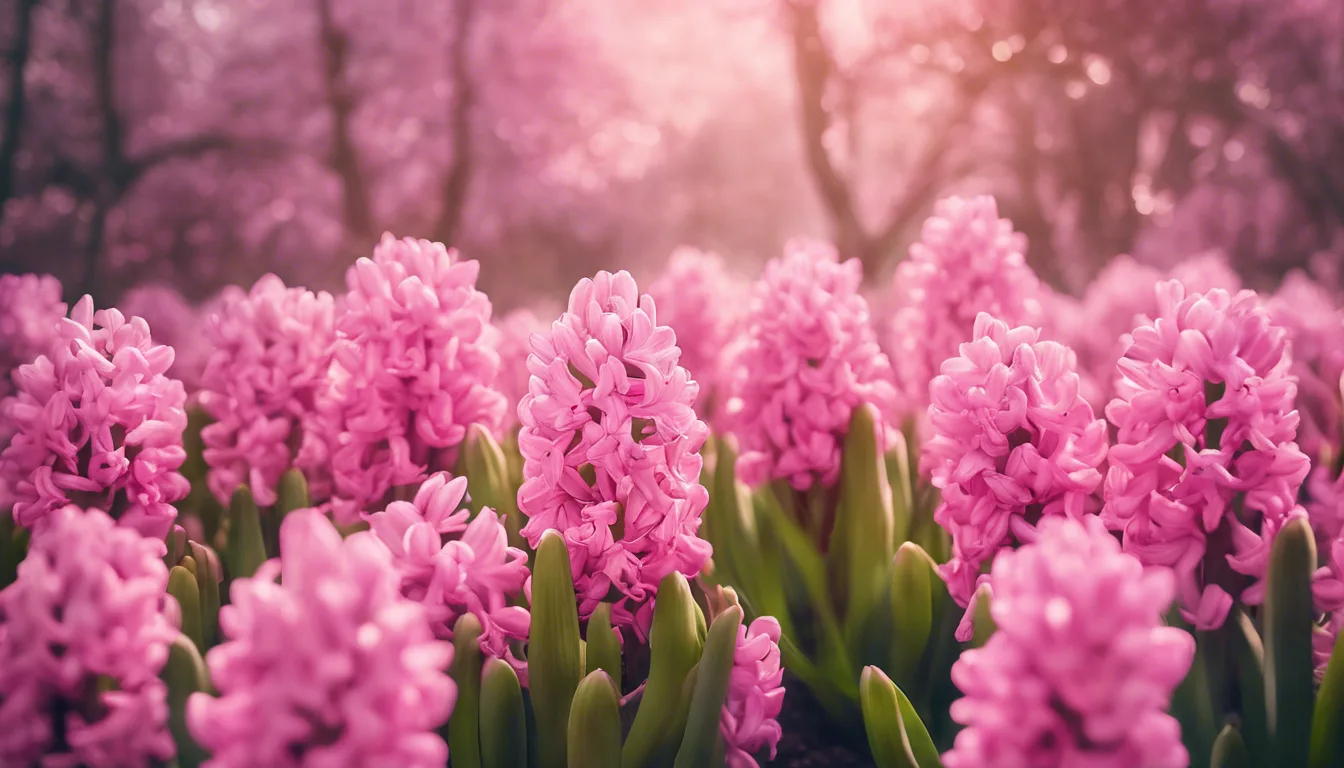 Dream symbol: pinks: scenarios: Dream of Pink Hyacinths