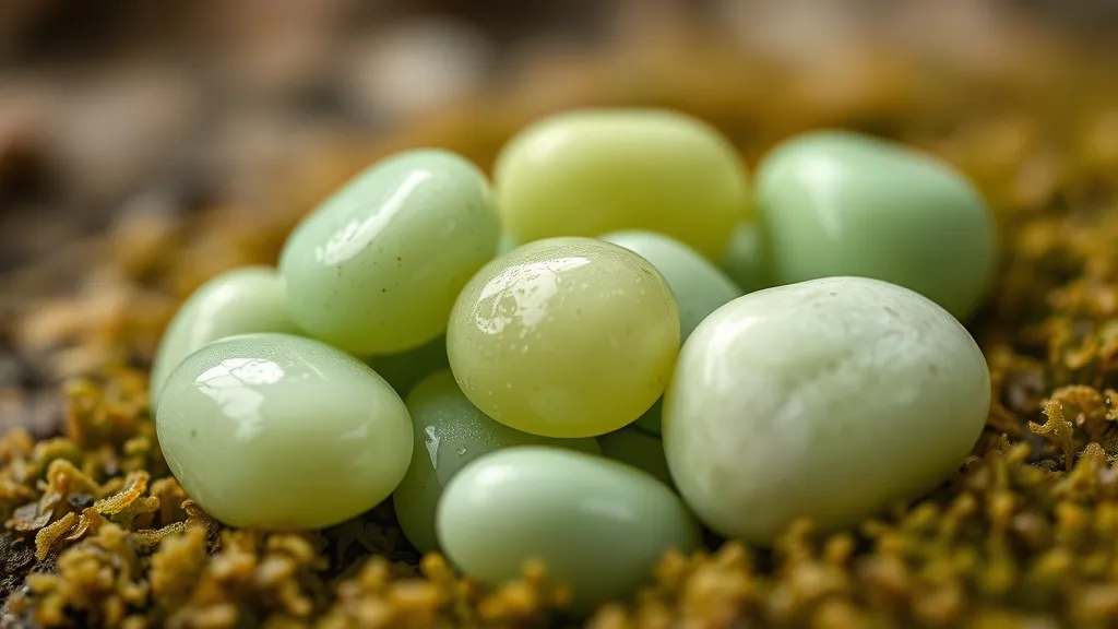 Pistachio Green Stones: Dream Symbolism
