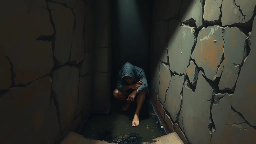 Dream symbol: pit toilet: scenarios: Dream about being trapped in a pit toilet