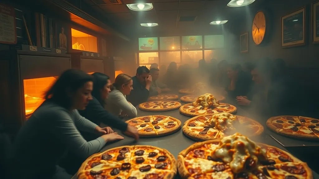Dream symbol: pizza place: symbolism: Unhealthy Habits and Indulgence