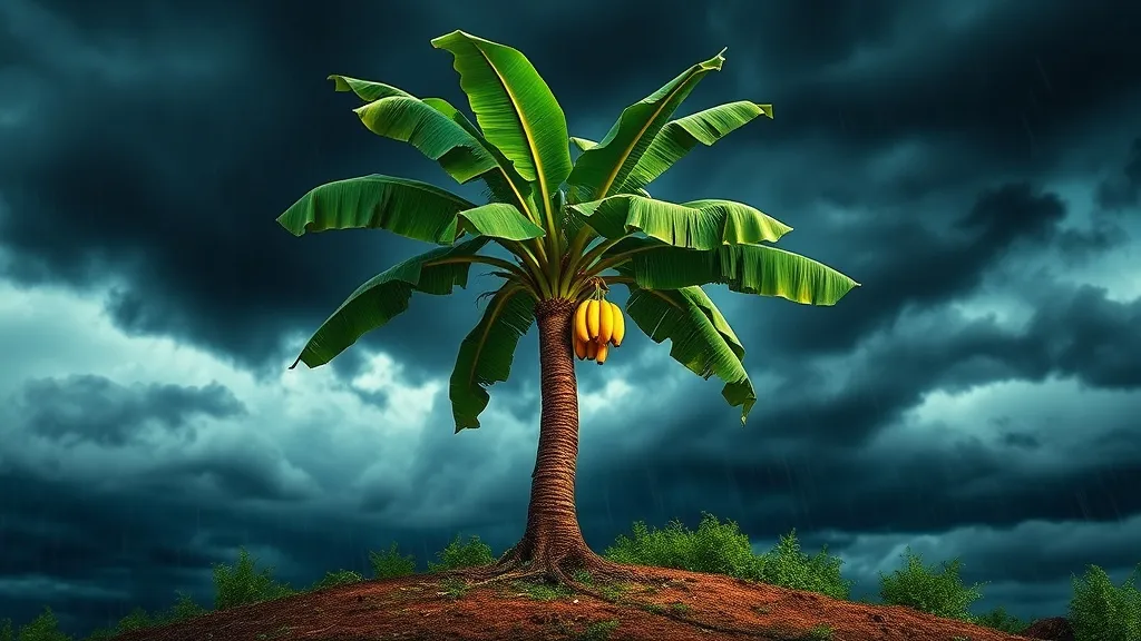 Dream symbol: plantain tree: symbolism: Resilience and Strength