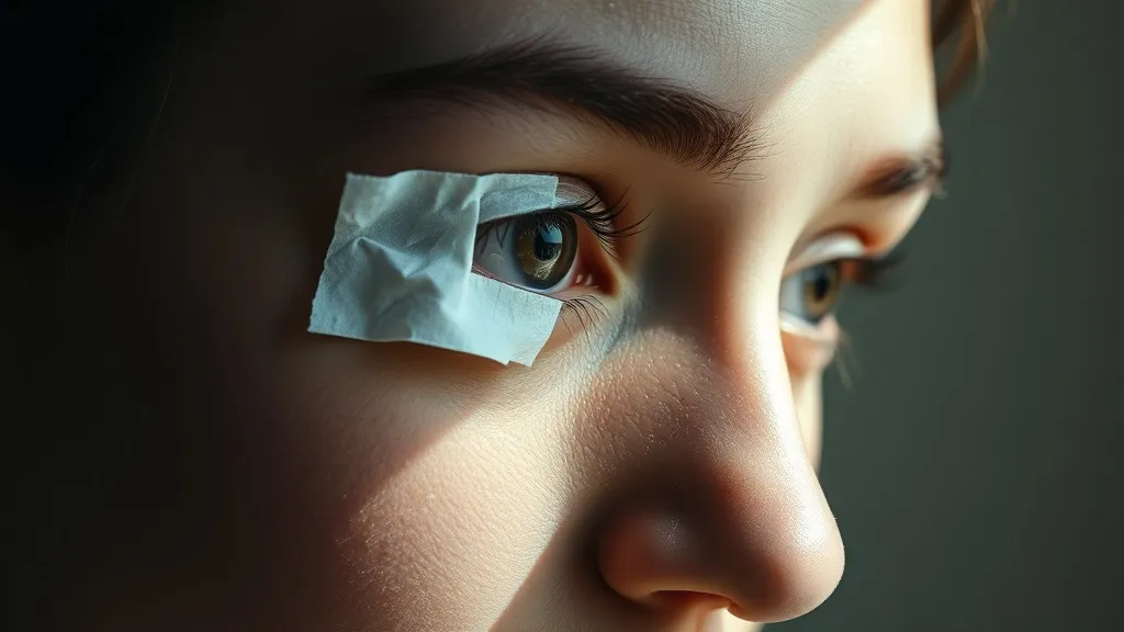 Dream symbol: plaster on eye: symbolism: Sign of Suppressed Awareness