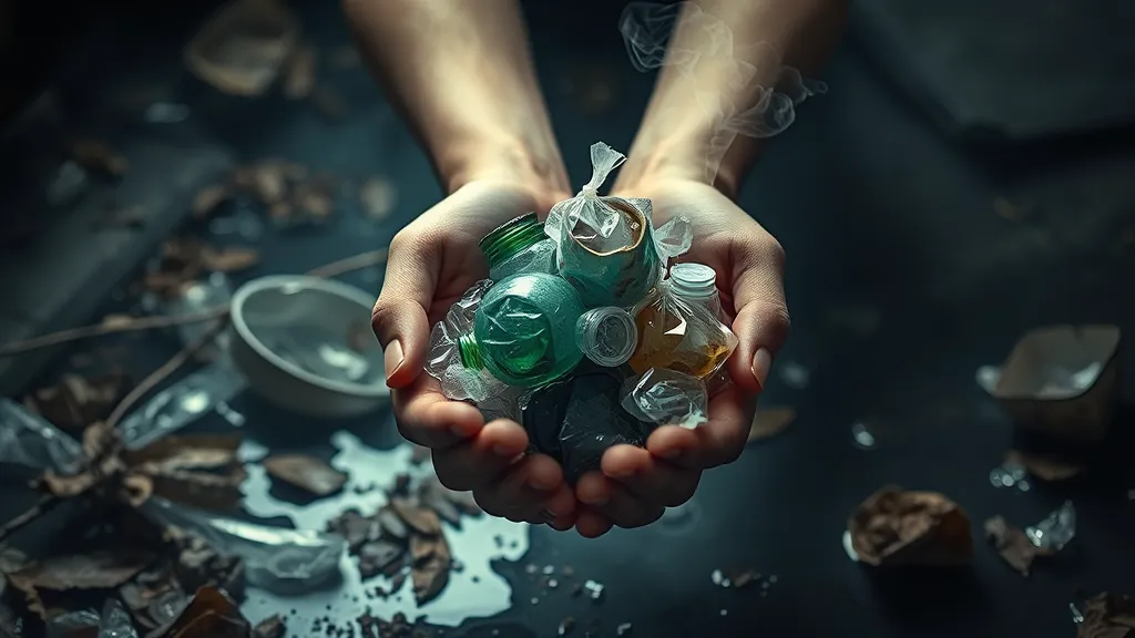 Dream symbol: plastic foul: symbolism: Reflection of Guilt Over Wastefulness