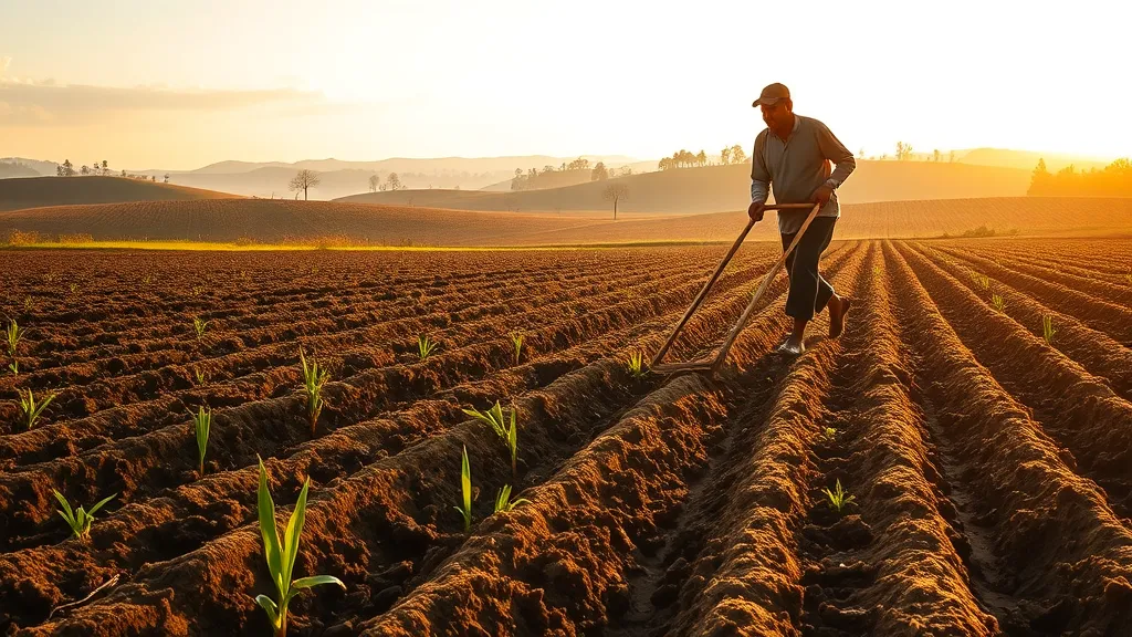 Dream symbol: ploughed field: scenarios: Dream of Working Hard in a Ploughed Field